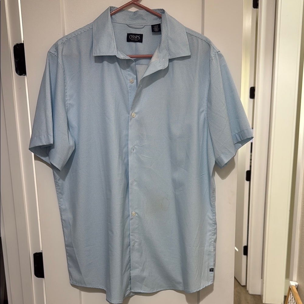 Chaps Light Blue Men's Shirt